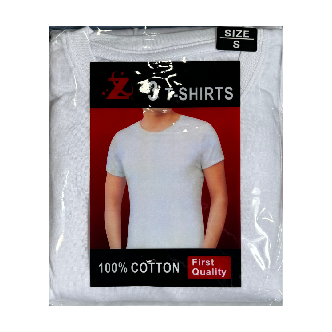 Men's Crew Neck Tshirt 3 Pack