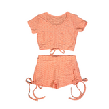 Set Deportivo en Short con Lazos Ajustables