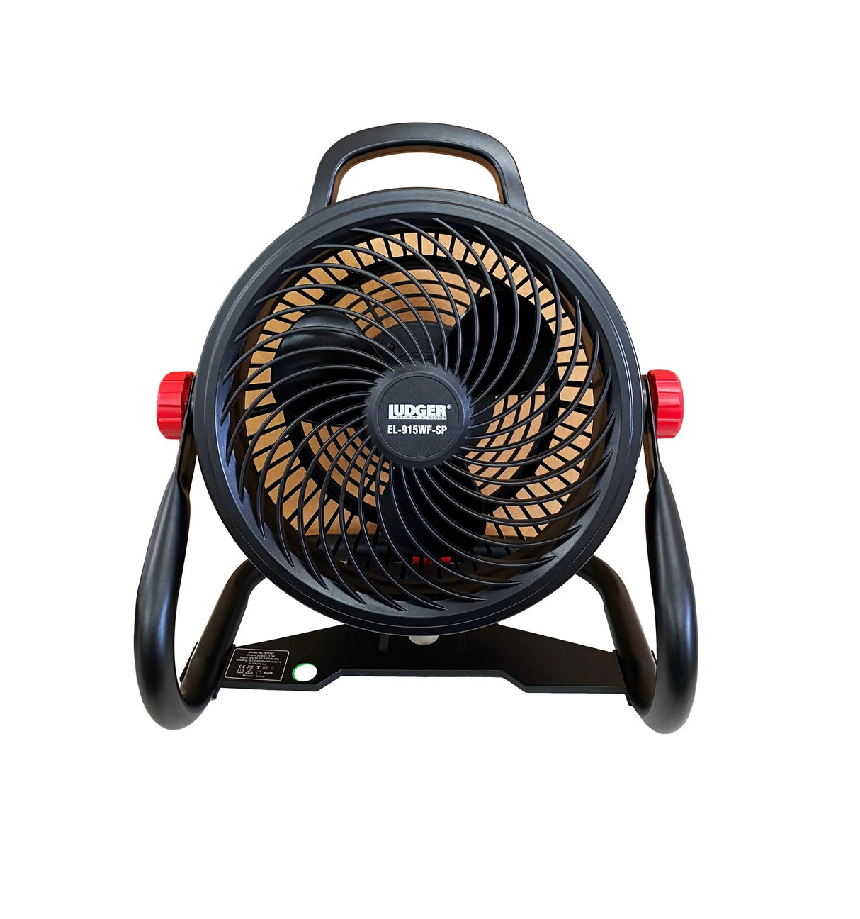 Ludger, Ventilador portátil recargable de 9"